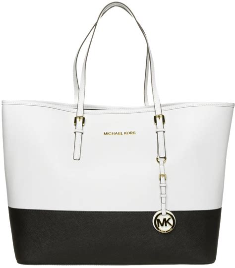 borsa michael kors bianca e nera|michael kors borse.